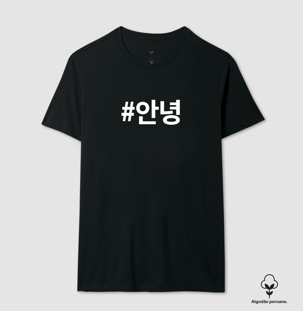 Camiseta Annyeong • Olá