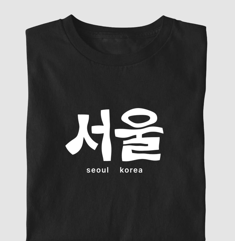 Camiseta Seoul Waves