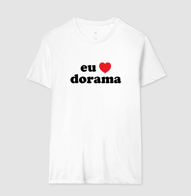 Camiseta Eu Amo Dorama