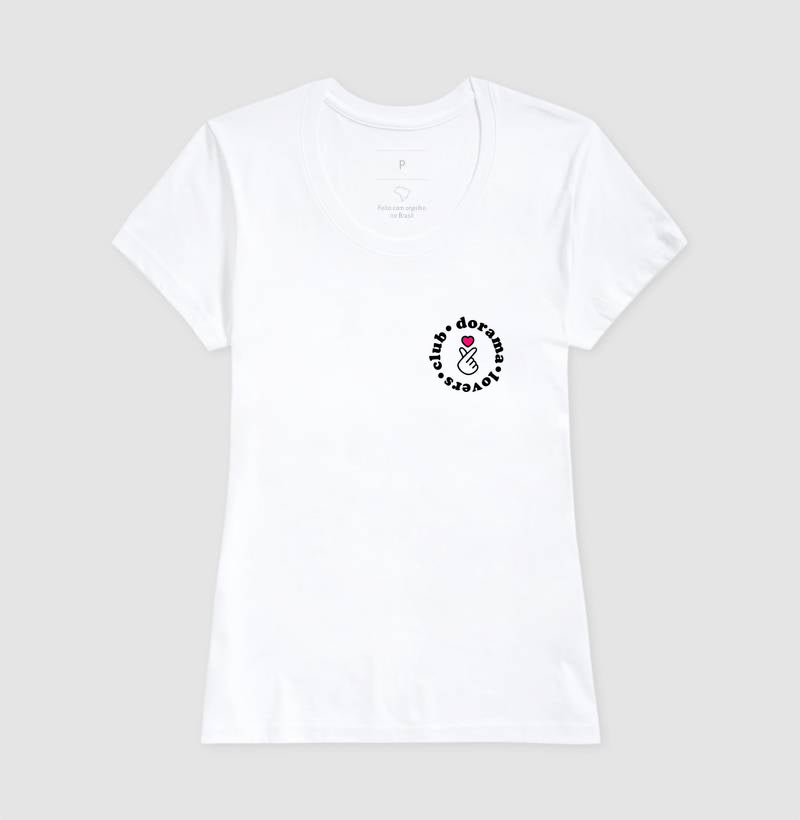 Camiseta Dorama Lovers Club Bolso