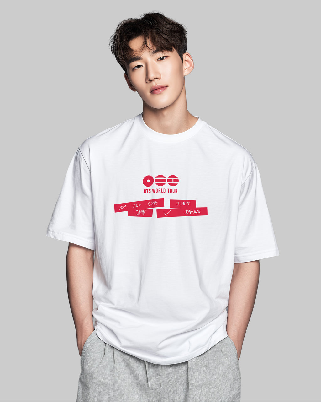 Camiseta BTS • ARIRANG • World Tour o Line-up