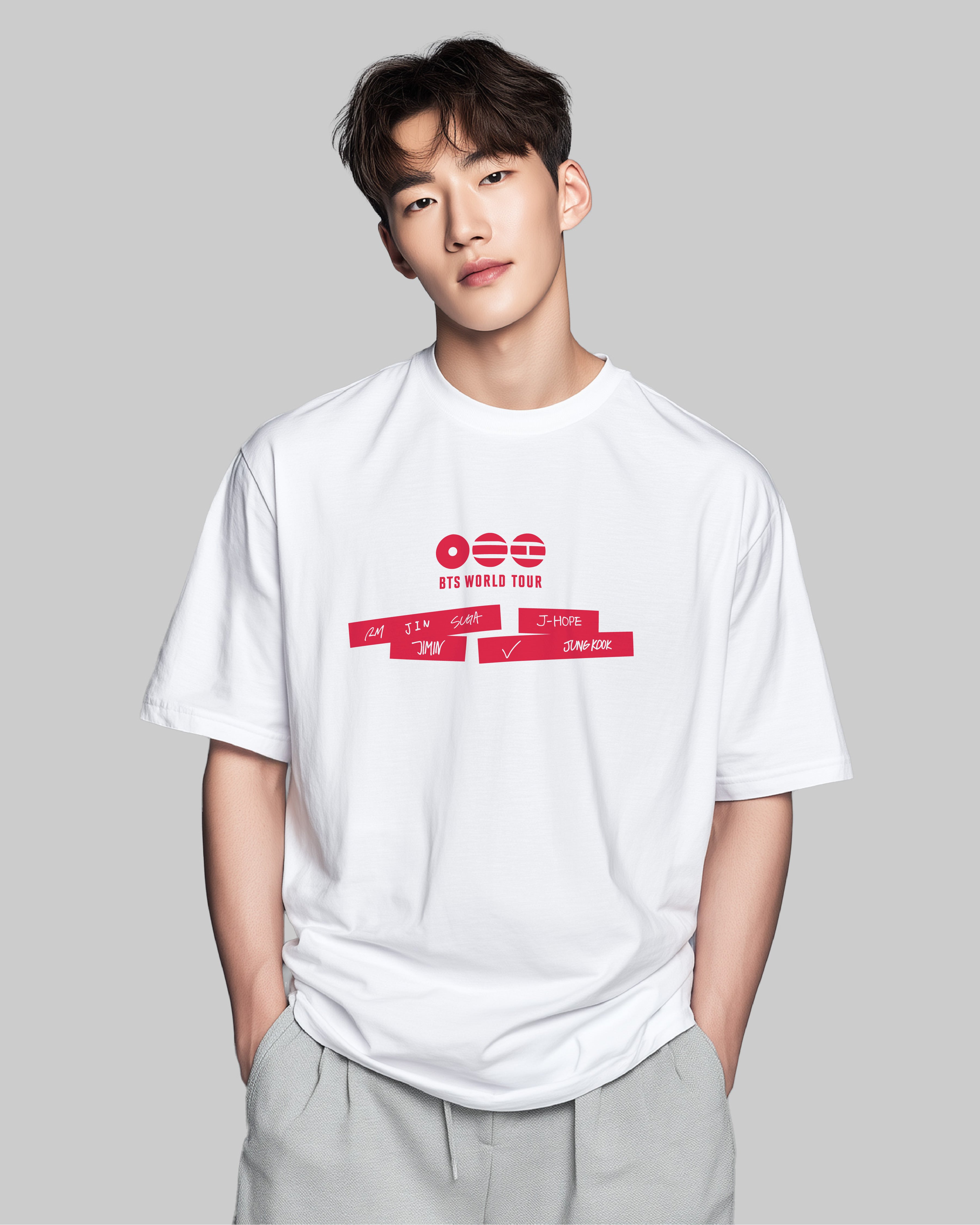 Camiseta BTS • ARIRANG • World Tour o Line-up