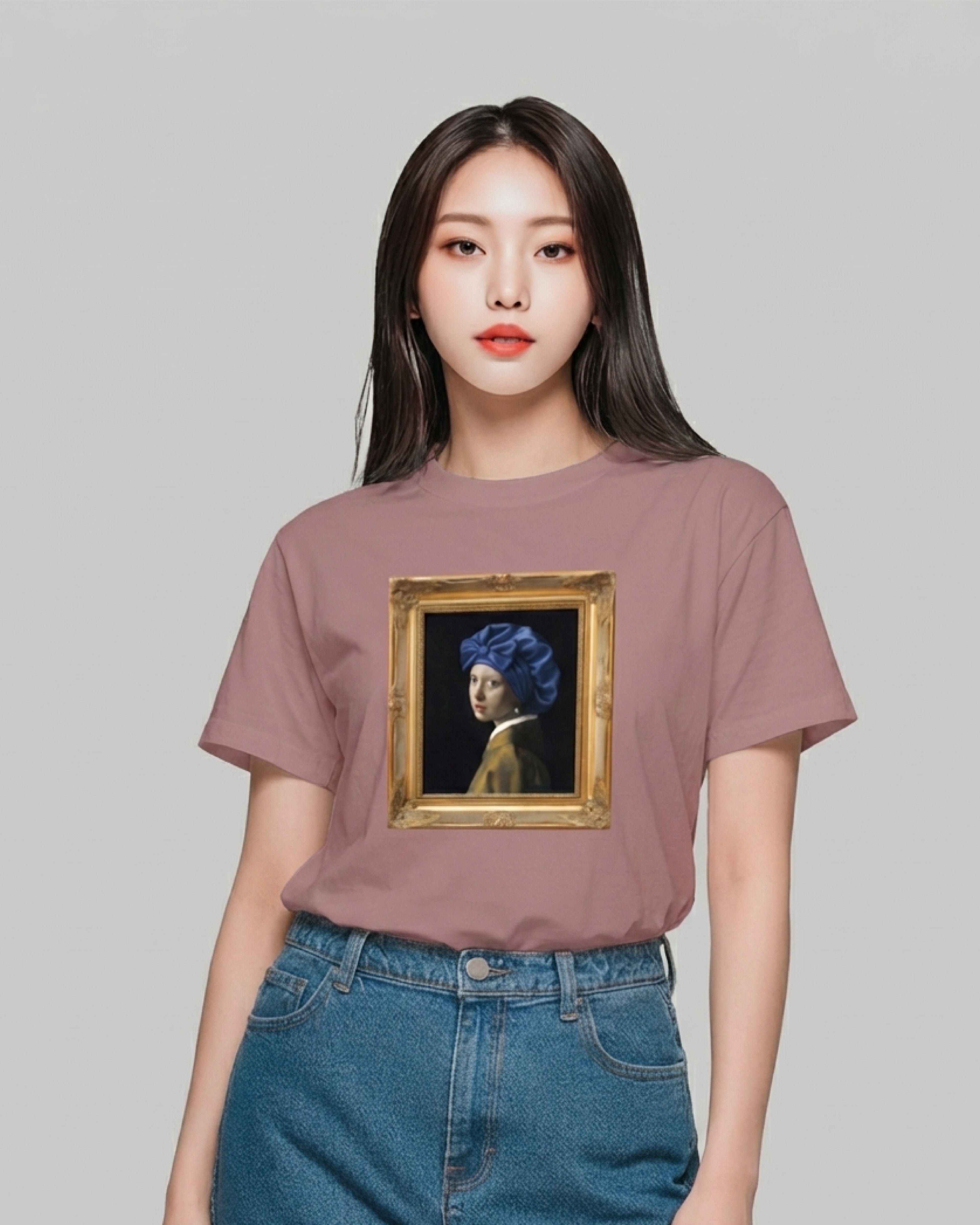 Camiseta Brinco de Pérolas K-Beauty Influencer