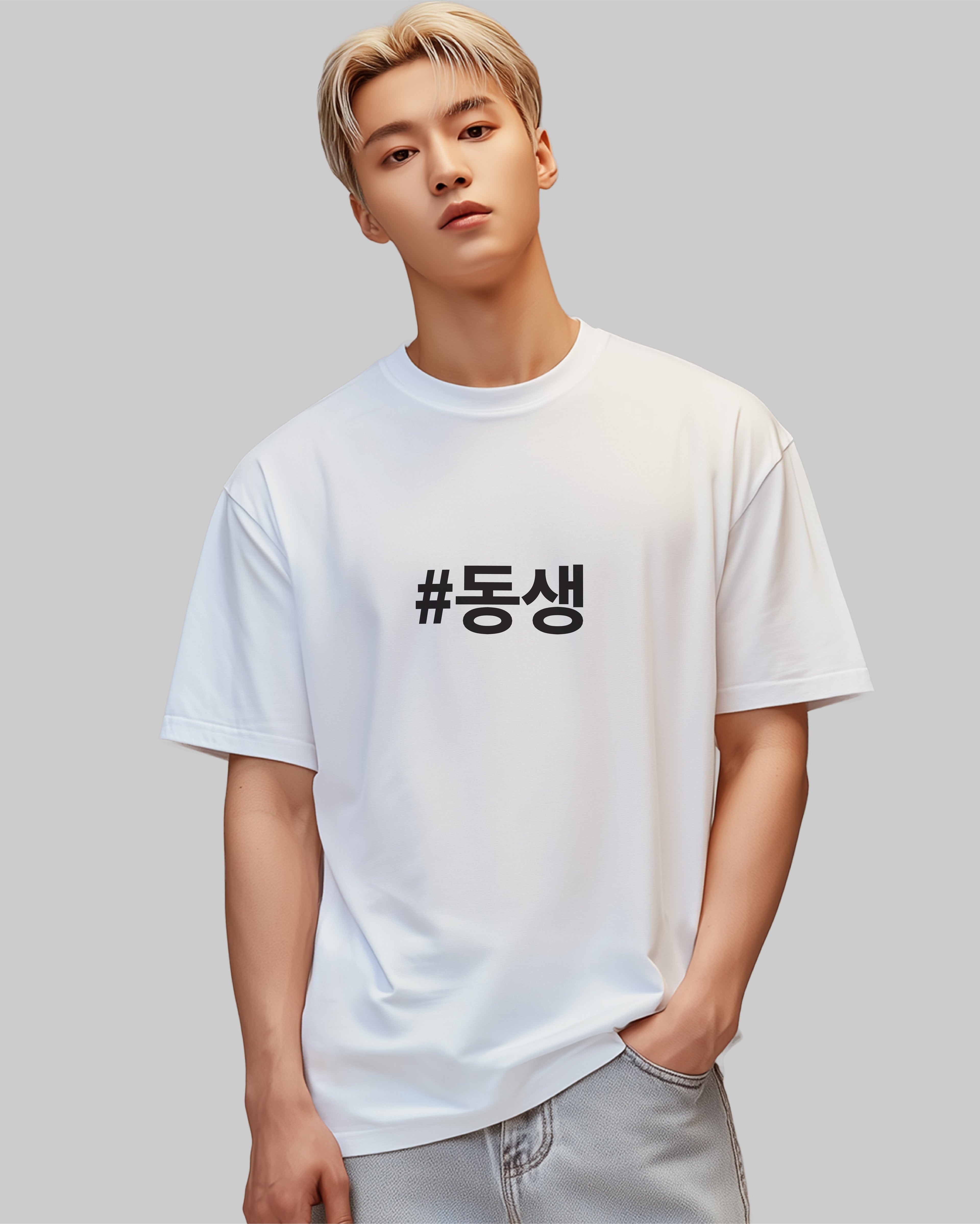 Camiseta Dongsaeng • Irmão mais novo